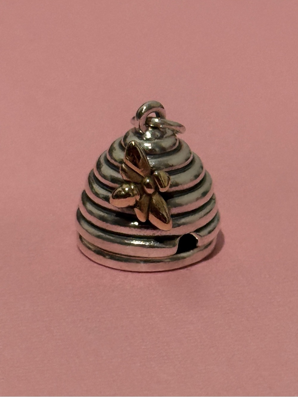 James Avery Retired 3D Bee Hive Charm
